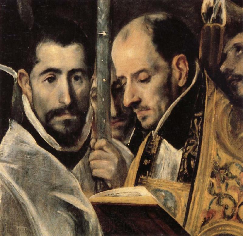 El Greco Details of The Burial of Count Orgaz Spain oil painting art